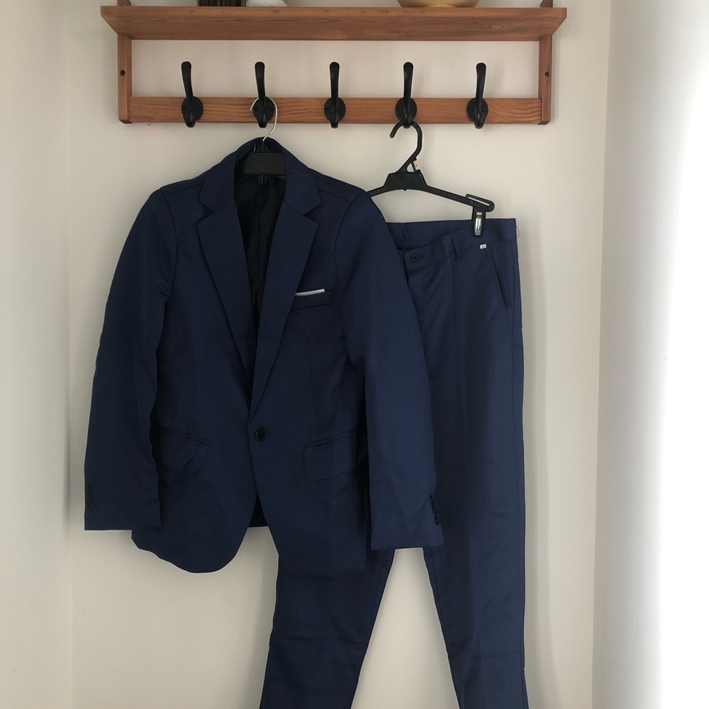 Navy Suit Set